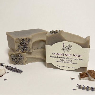 Organic Lavender with Coconut Lightly scented